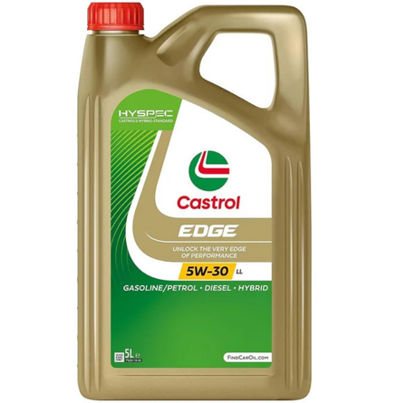 HUILE MOTEUR CASTROL 5W30 EDGE PROFESSIONAL 5LITRE